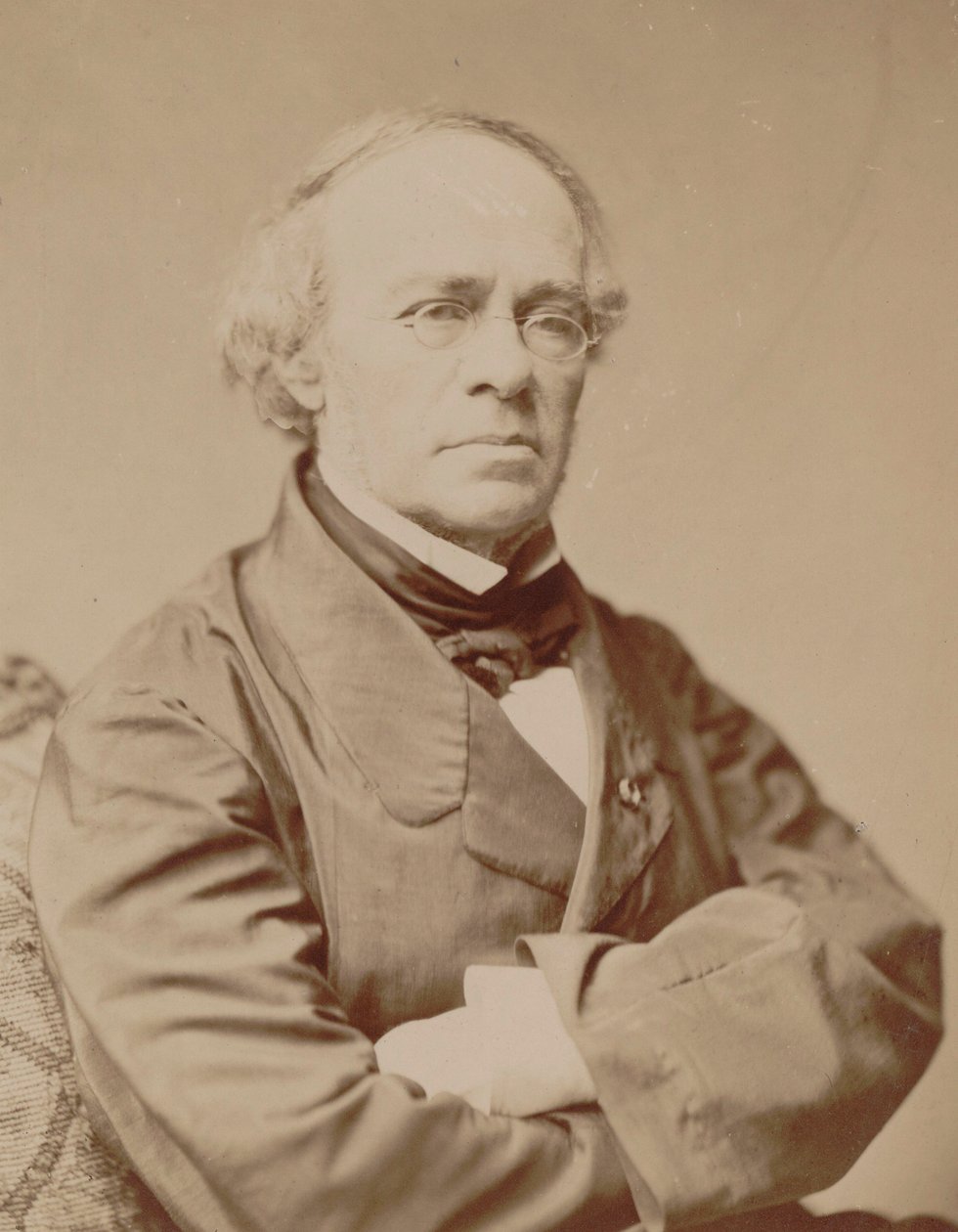 صورة للمؤلف جاك فرومينتال هاليفي 1799-1862. بواسطة غير معروف