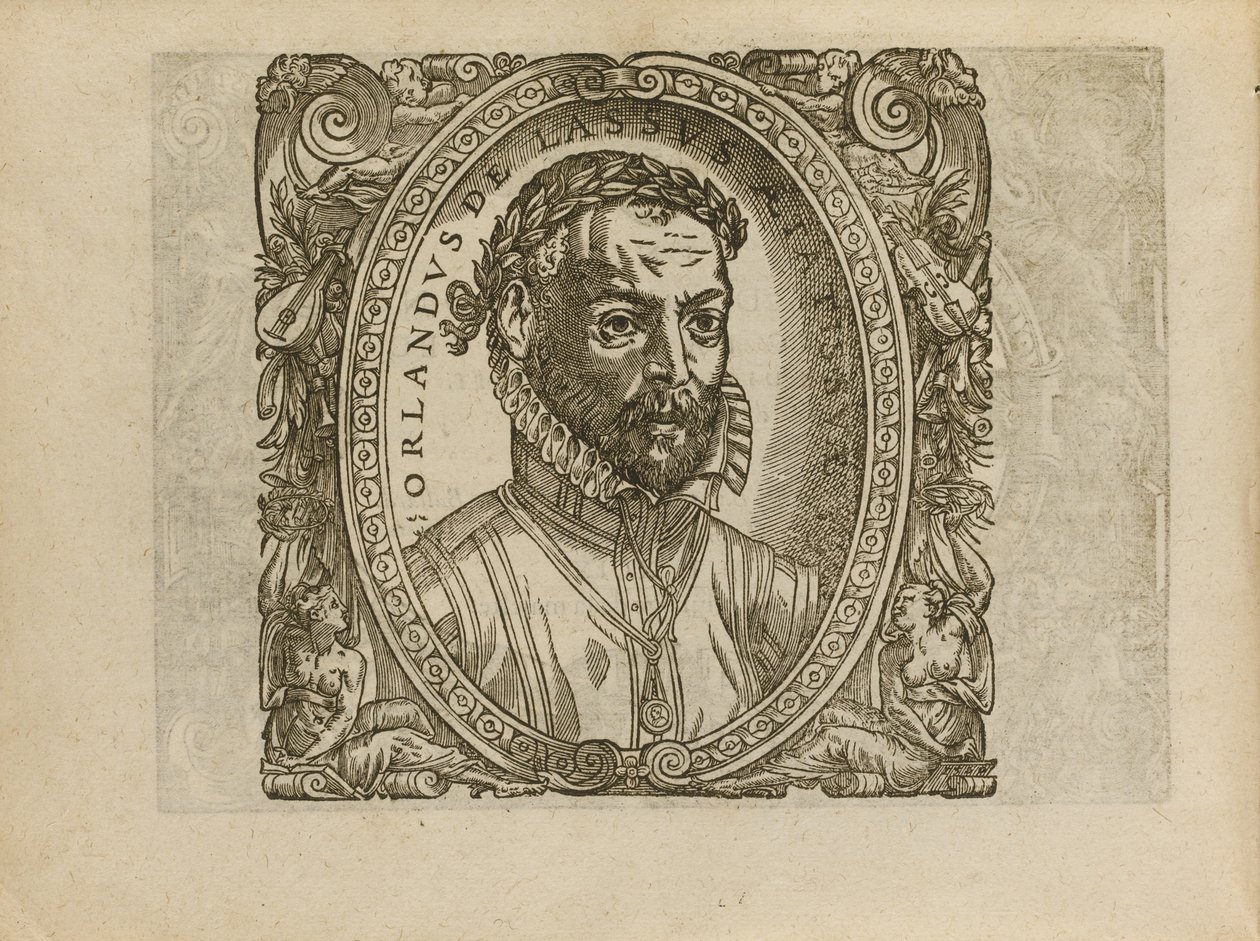 صورة الملحن Roland de Lassus 1532-1594 ، 1560 بواسطة غير معروف