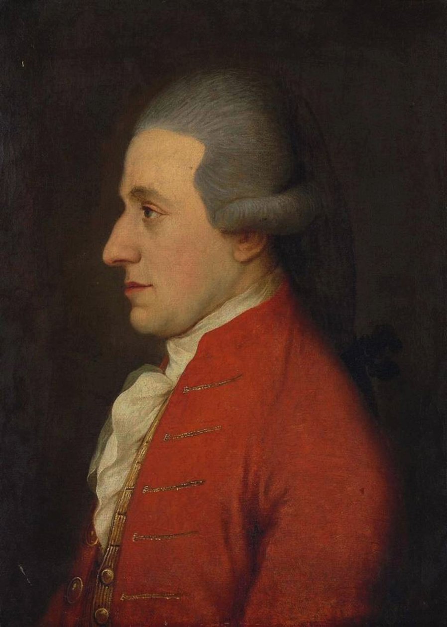صورة الملحن فولفجانج أماديوس موتسارت هاجنوير موزارت ، 1780s بواسطة غير معروف