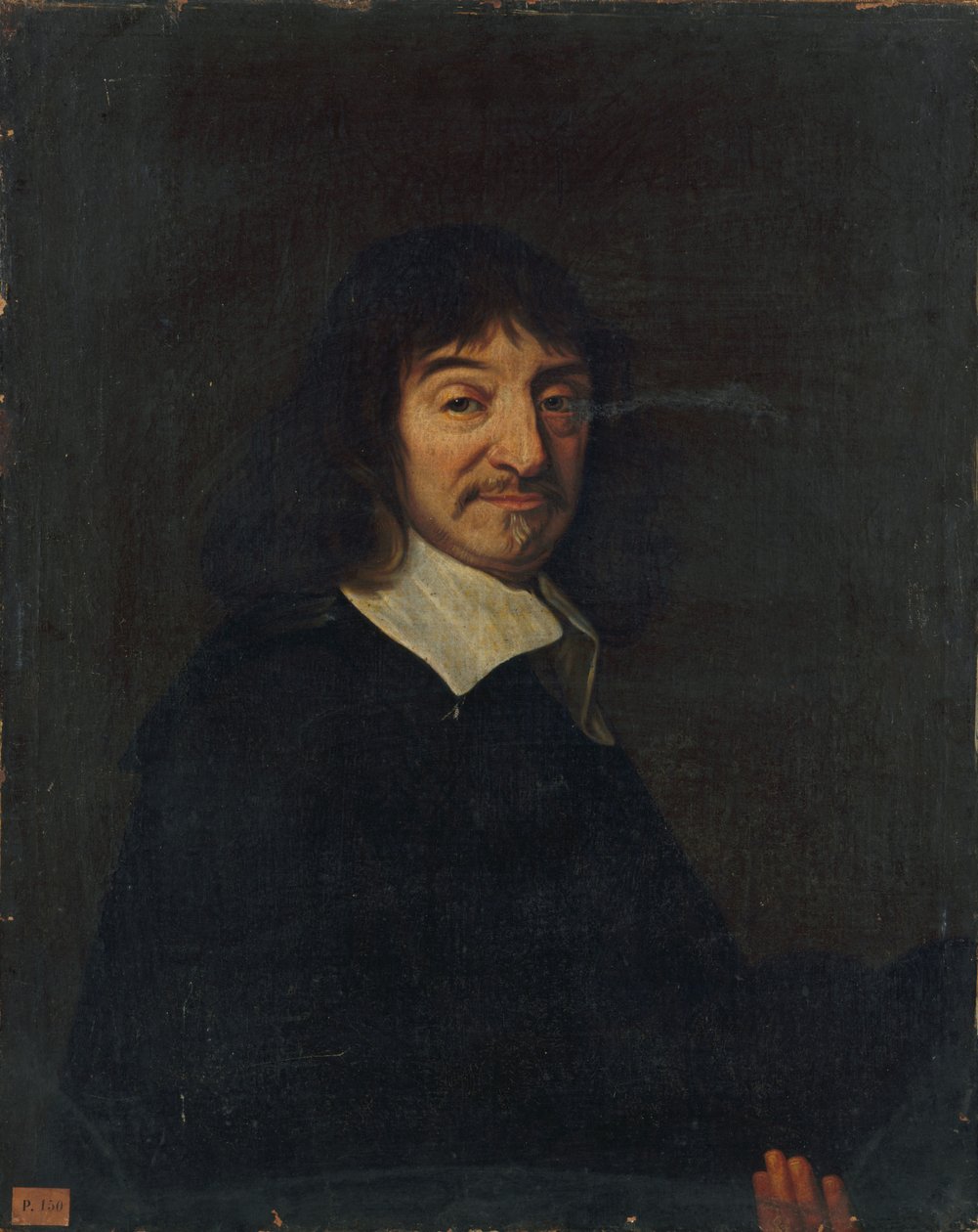 صورة للفيلسوف رينيه ديكارت 1596-1650. بواسطة غير معروف