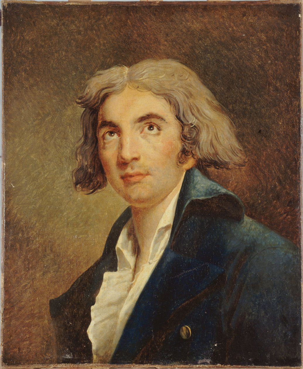 صورة للشاعر أندريه شينييه 1762-1794 ، ج. 1795. بواسطة غير معروف