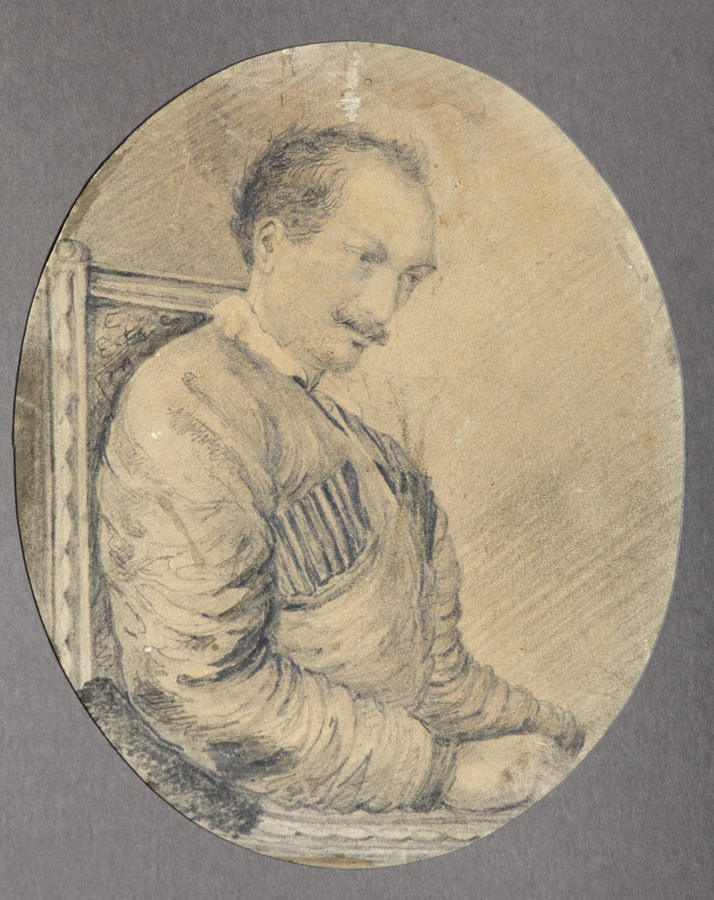صورة للشاعر ، الكونت Decembrist الكسندر الأول Odoevsky 1802-1839 ، 1837-1839 بواسطة غير معروف