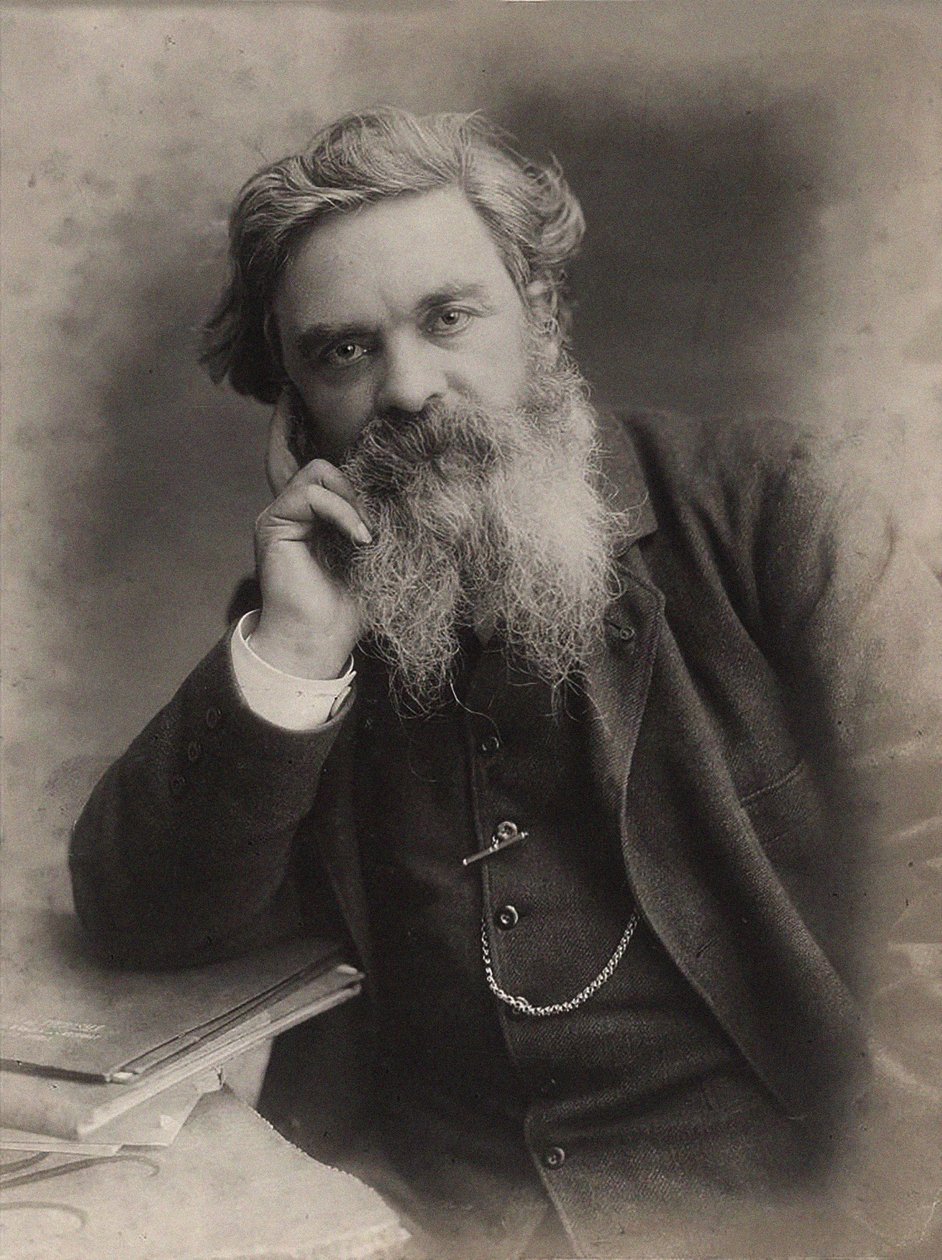 صورة للنحات ألفريد باوتشر 1850-1934 ، ج. 1910. بواسطة غير معروف