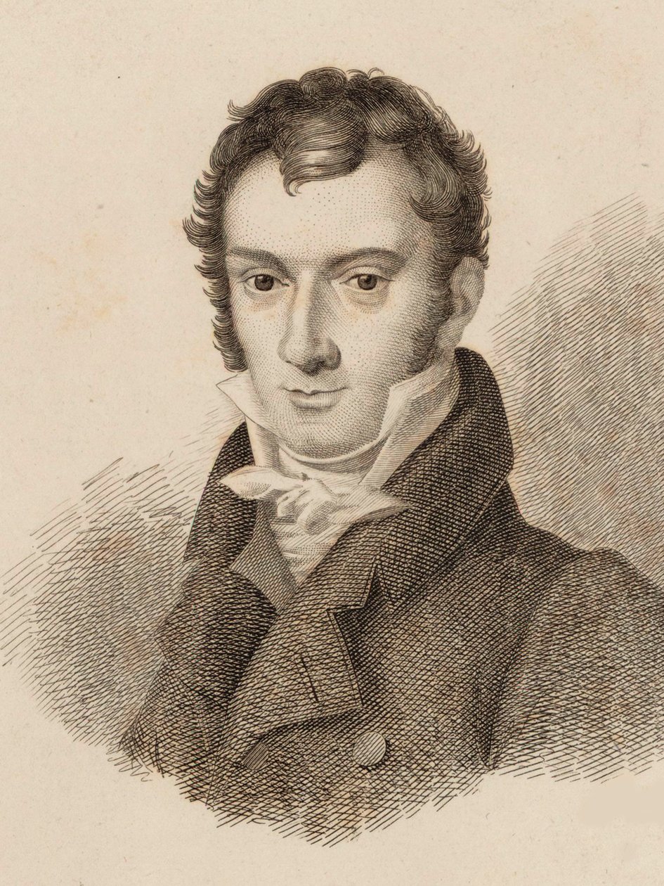 صورة لعازف الكمان والملحن جوزيف ميسدر 1789-1863 ، 1824. بواسطة غير معروف
