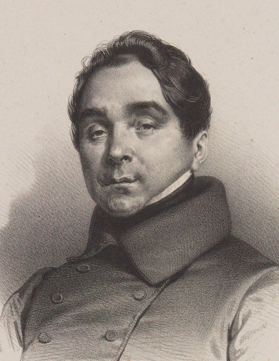 صورة لعازف الكمان والملحن فيليب موسارد 1792-1859. بواسطة غير معروف