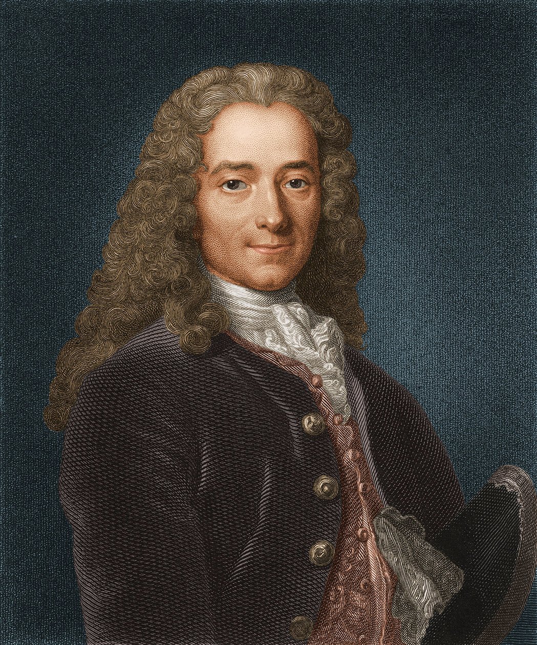 صورة للكاتب والكاتب والفيلسوف فرانسوا ماري أرويت دي فولتير 1694-1778 ، 1730s بواسطة غير معروف