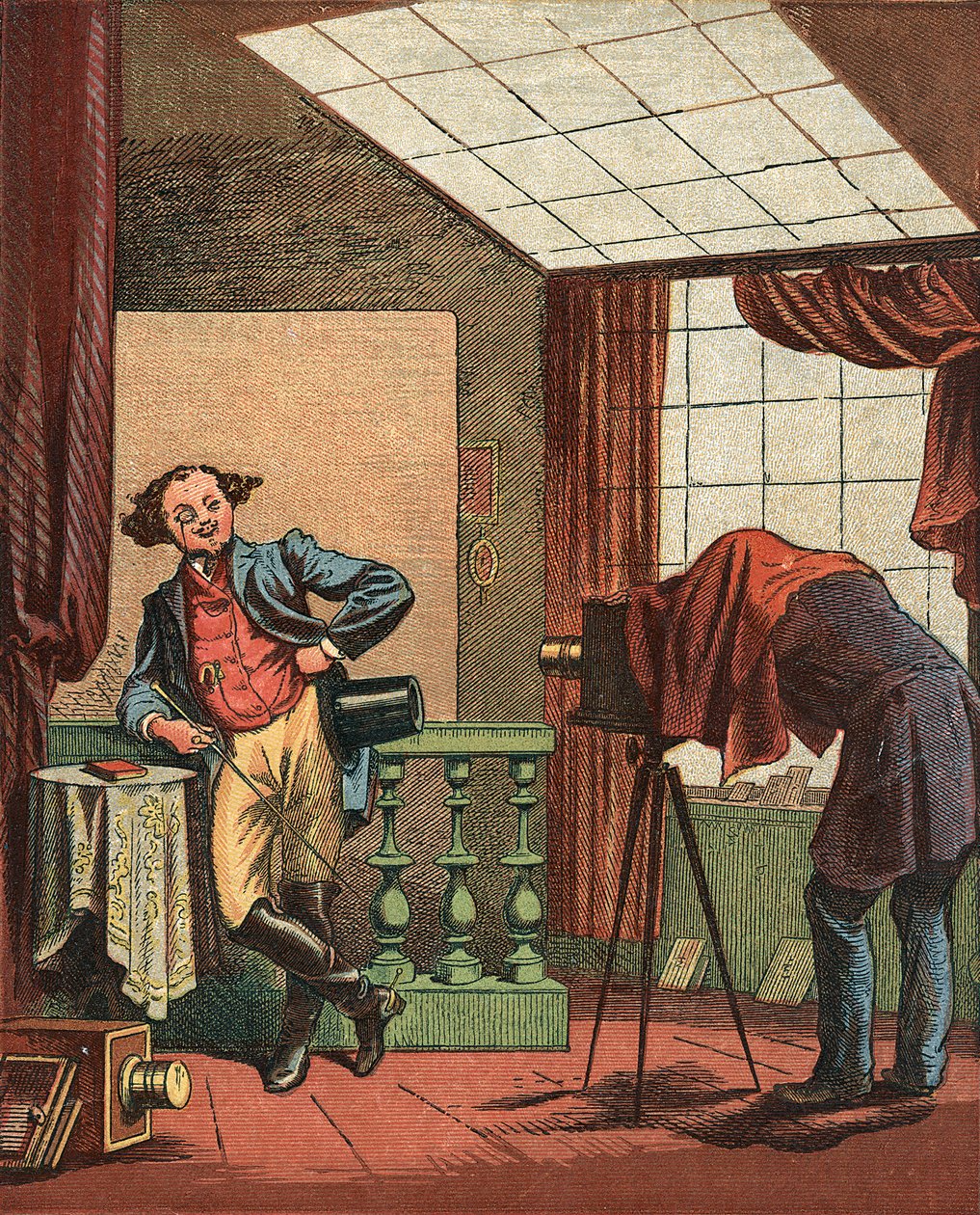 - ستوديو تصوير فوتوغرافي 1871 بواسطة غير معروف