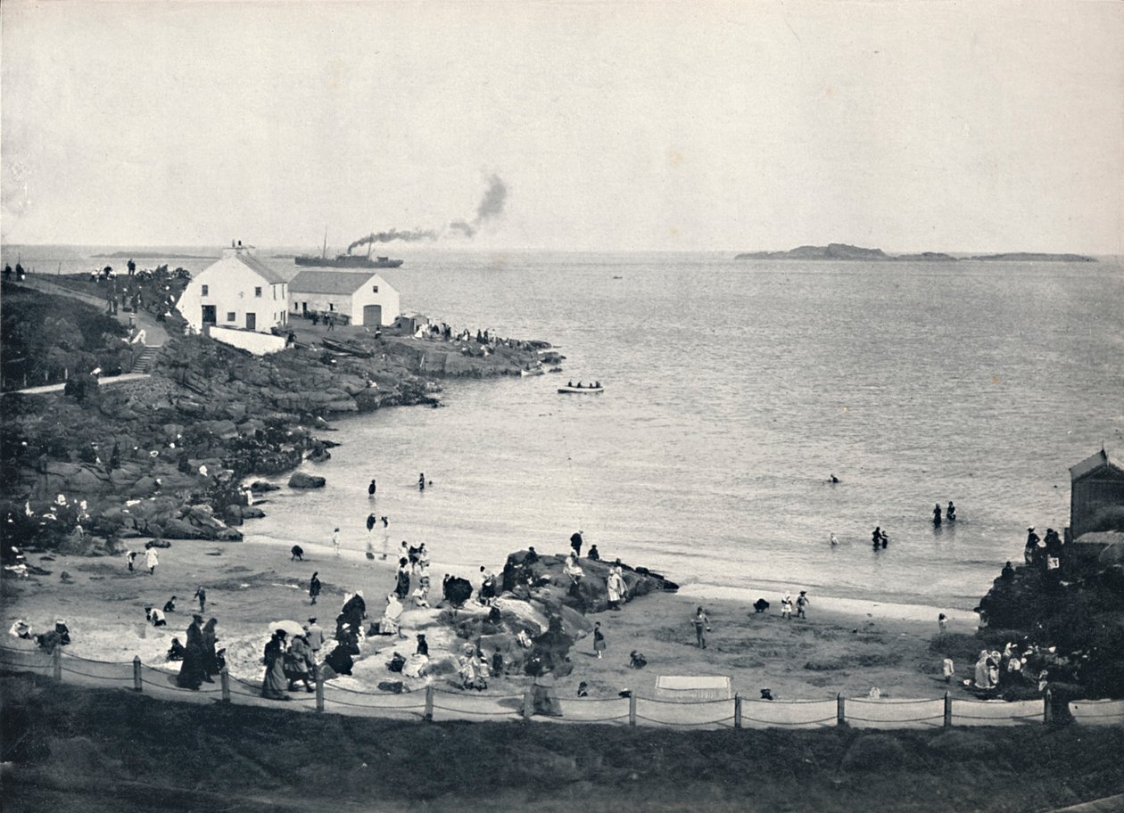 Portrush - مكان الاستحمام ، 1895 بواسطة غير معروف