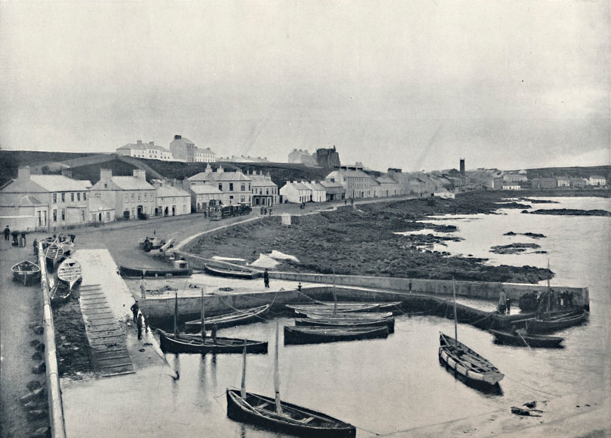 بورتستيوارت - الميناء والمدينة ، 1895 بواسطة غير معروف