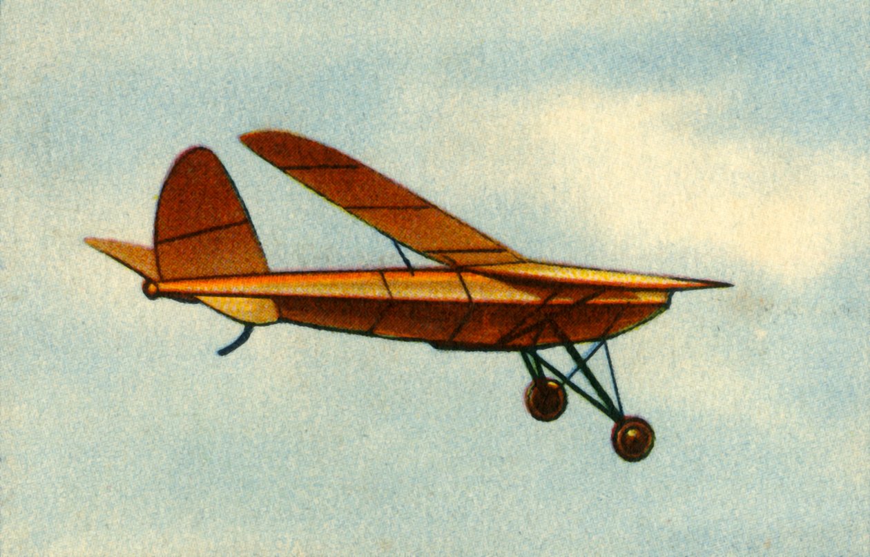 طائرة نموذجية تعمل بالطاقة ، 1932. بواسطة غير معروف