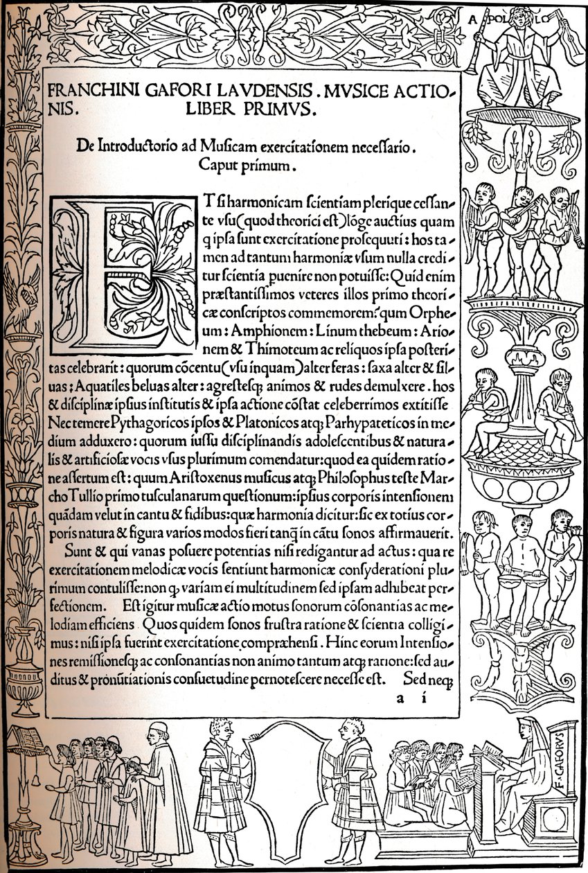 ممارسه الموسيقي ، 1496 ، 1917 بواسطة غير معروف