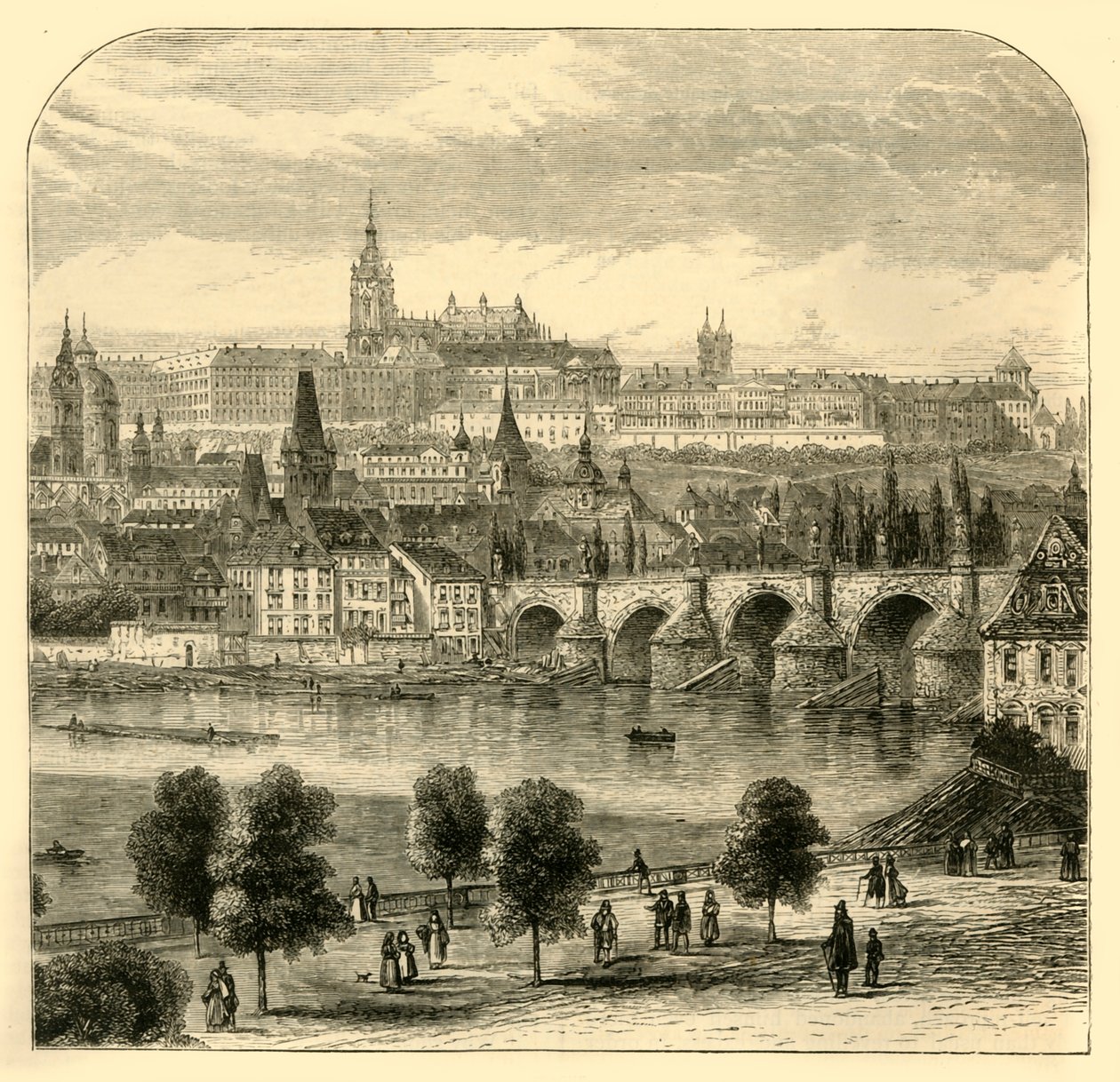 براغ ، 1881. بواسطة غير معروف