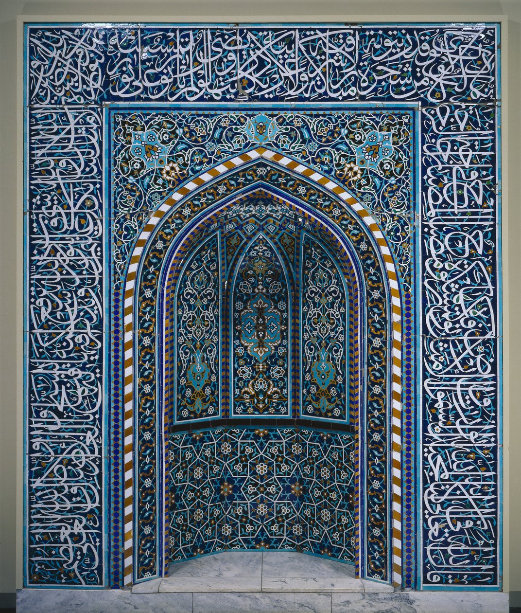 مشكاة الصلاة محراب ، أوائل القرن السابع عشر. بواسطة غير معروف