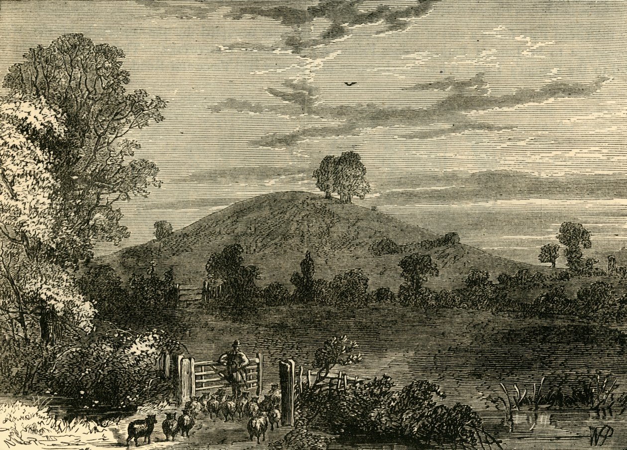 تل بريمروز في عام 1780 ، c1876. بواسطة غير معروف