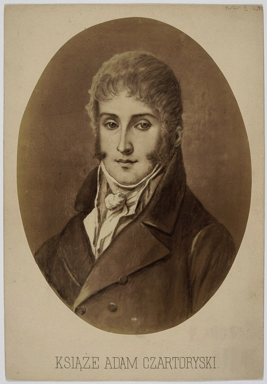 الأمير آدم جيرزي تشارتوريسكي 1770-1861 بواسطة غير معروف