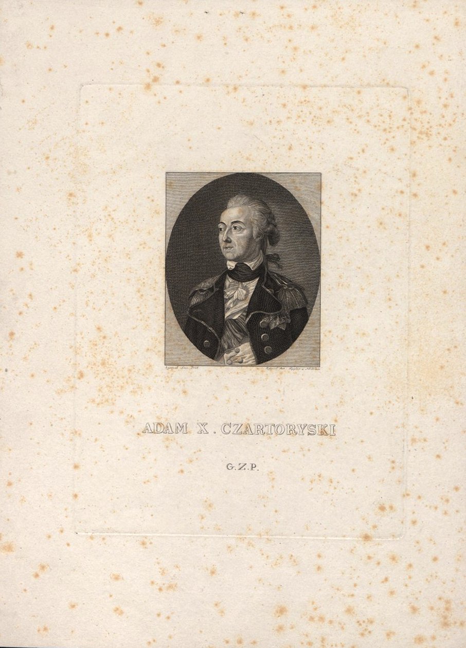 الأمير آدم كازيميرز تشارتوريسكي 1734-1823 بواسطة غير معروف