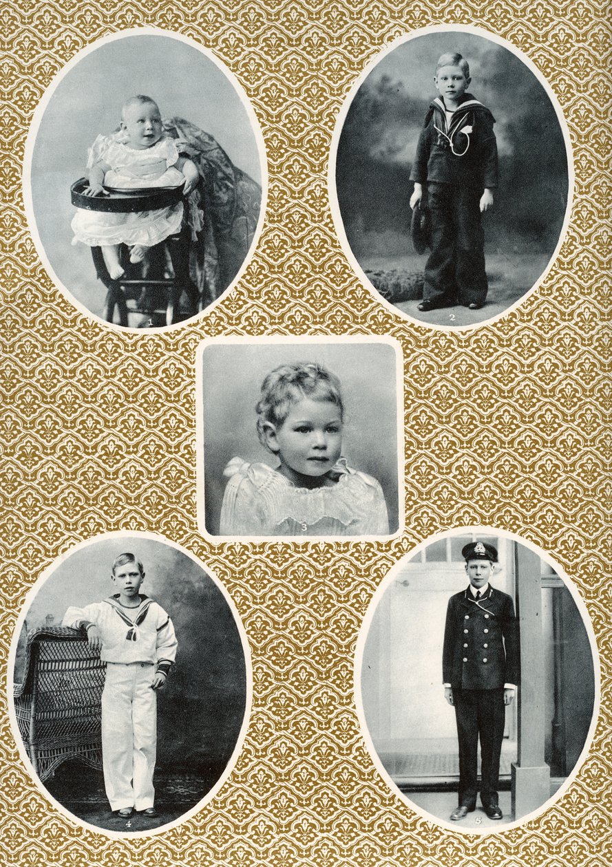 الأمير ألبرت وندسور من سن واحد إلى خمسة عشر ، c1896-1910 بواسطة غير معروف