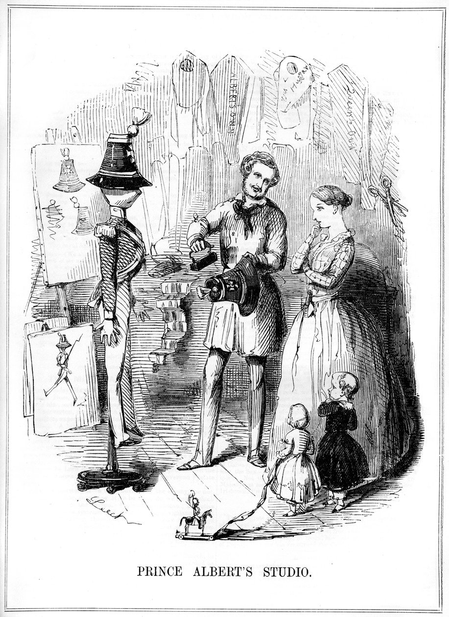 استوديو الأمير ألبرتس ، 1843 بواسطة غير معروف