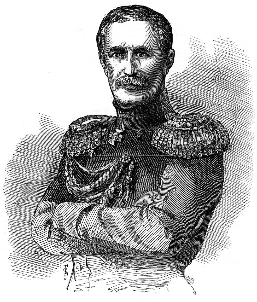 الأمير ألكسندر سيرجيفيتش مينشيكوف ، القائد العسكري الروسي ، 1853 بواسطة غير معروف
