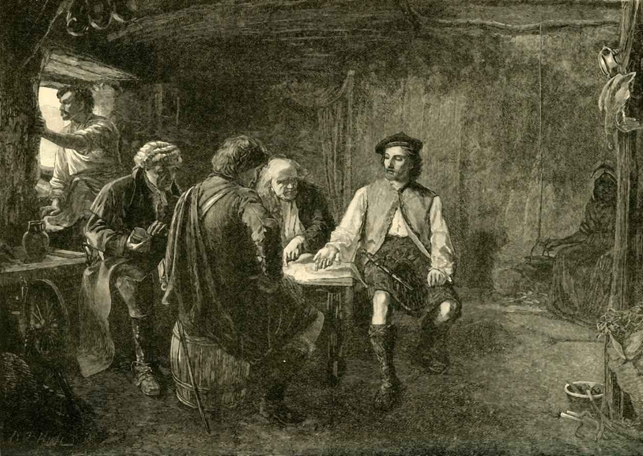 برلمان الأمير تشارلز إدواردز ، c1745 ، 1890. بواسطة غير معروف