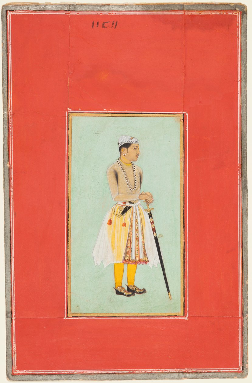الأمير سوراج سينغ راثور من بيكانر ، 1611–13. بواسطة غير معروف