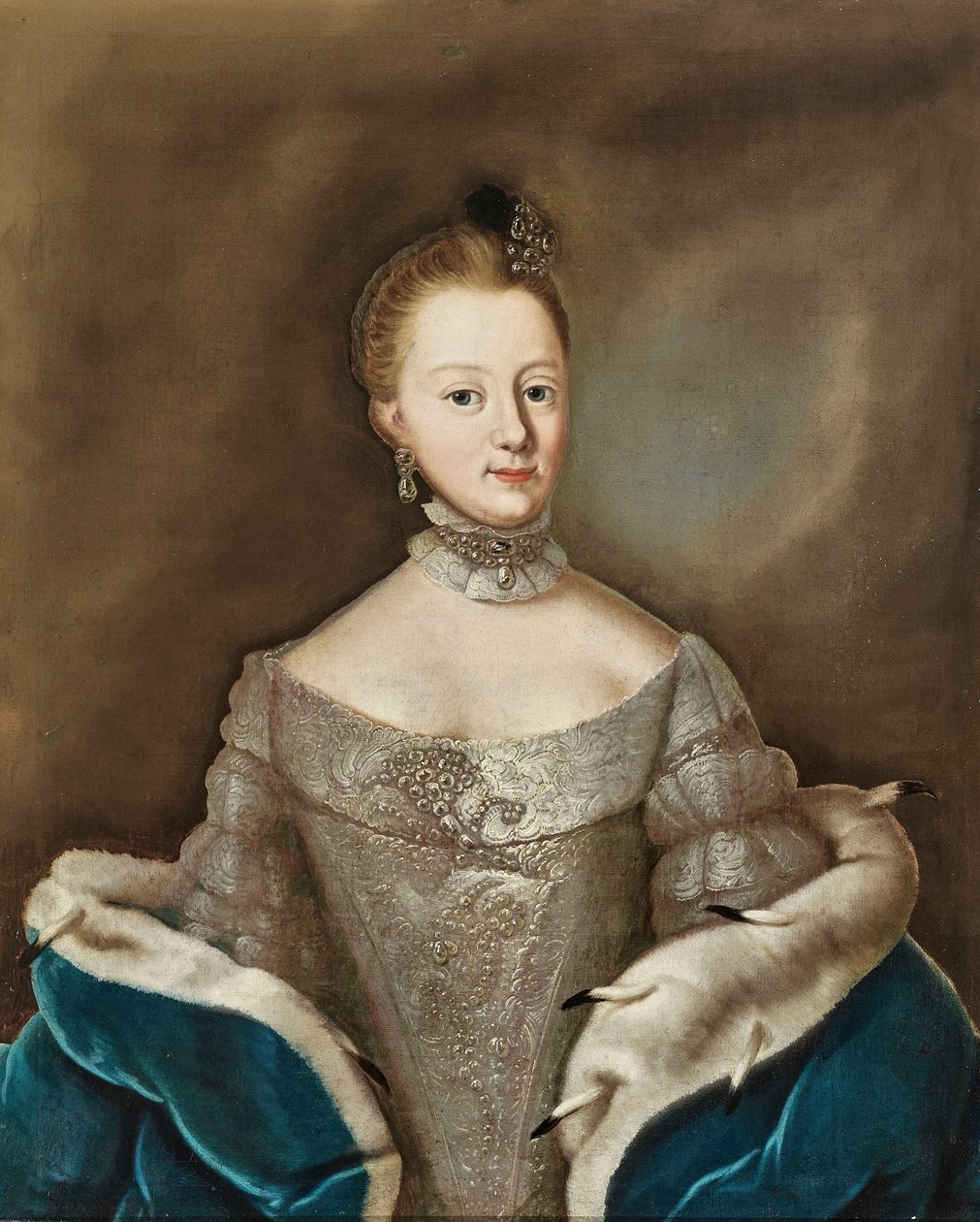 الأميرة آنا أماليا من برونزويك ولفنبوتل 1739-1807 ، دوقة ... ، النصف الثاني من القرن الثامن عشر. بواسطة غير معروف