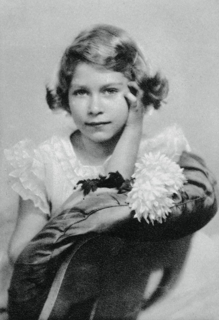 الأميرة إليزابيث عمرها تسع سنوات ، 1935 ، 1937 بواسطة غير معروف