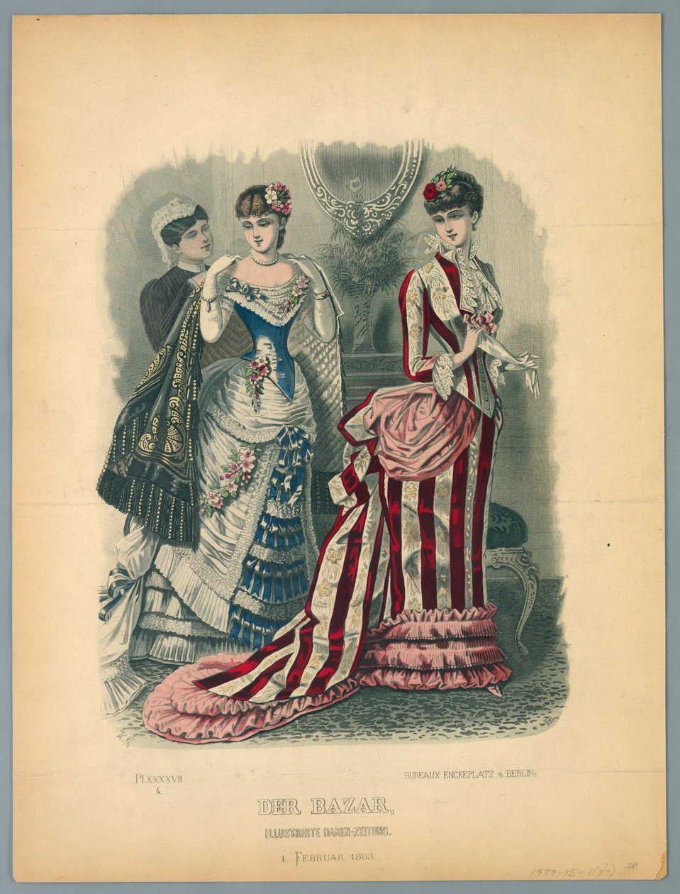 طباعة (فرنسا) ، فبراير 1883 بواسطة غير معروف