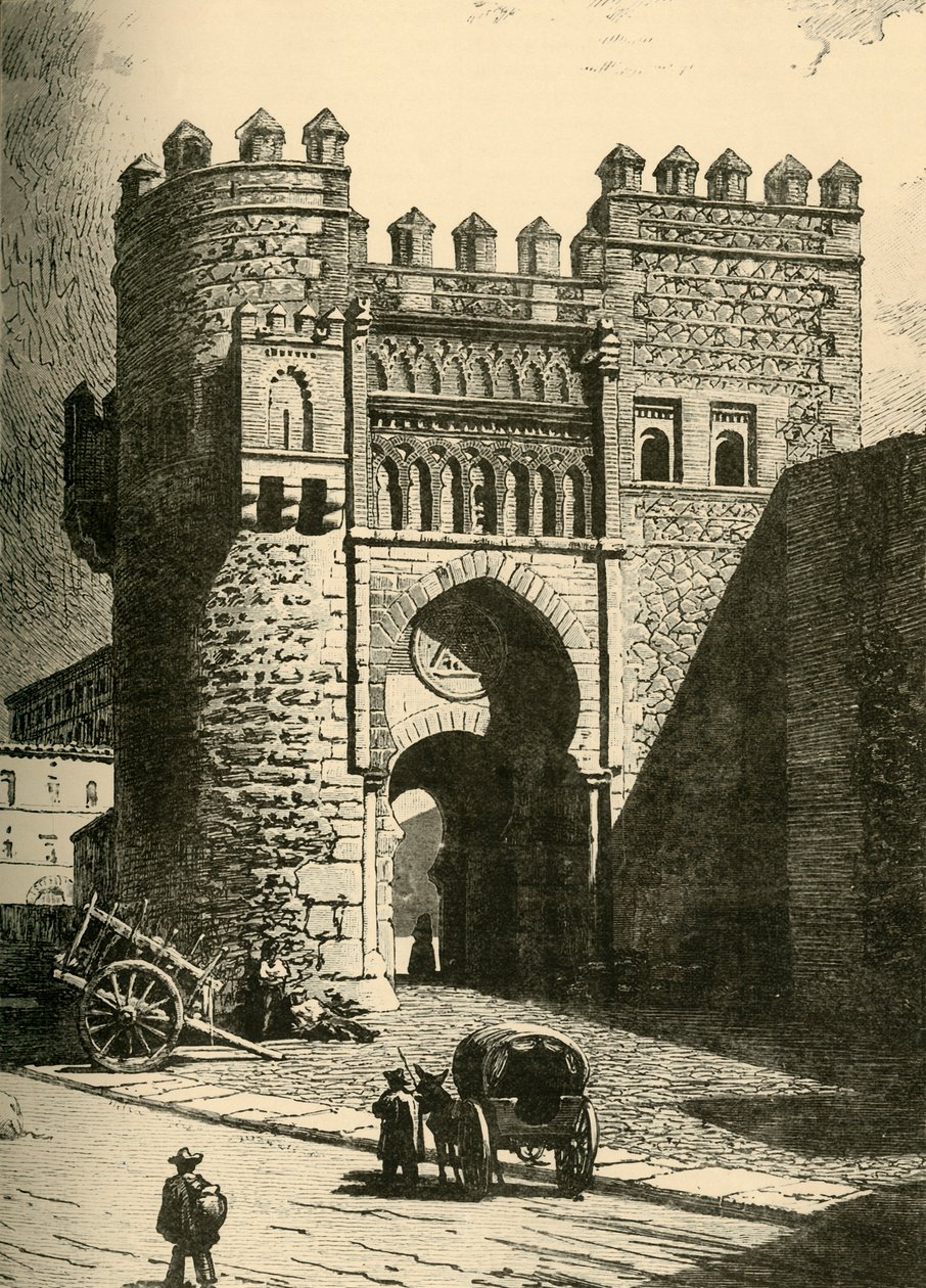 بويرتا ديل سول ، توليدو ، 1890. بواسطة غير معروف