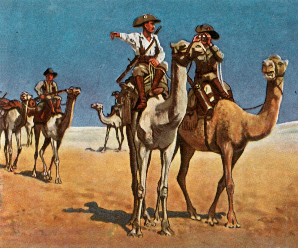 متابعة سيمون - النحاس - Hottentotts في صحراء كالاهاري ، 16 مارس 1908 ، 1936. بواسطة غير معروف