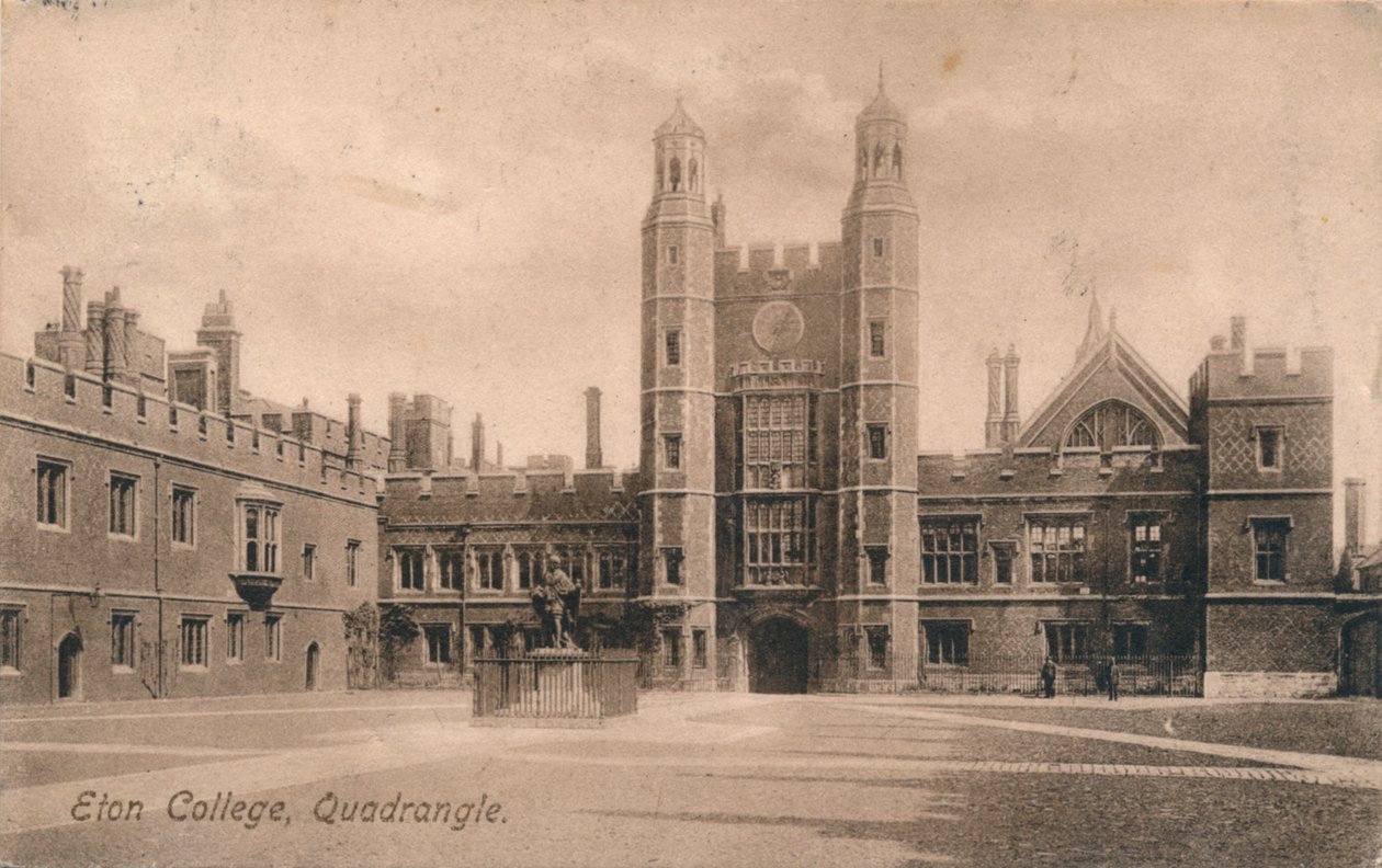 Quadrangle ، كلية إيتون ، بيركشاير ، c1905 بواسطة غير معروف