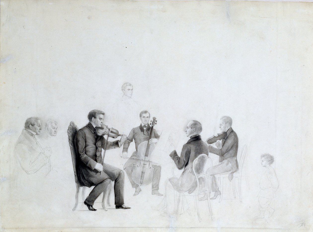 الرباعية ، 1840s. بواسطة غير معروف
