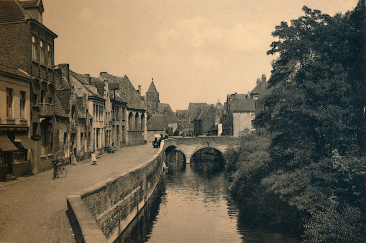 رصيف Ménétriers ، c1910 بواسطة غير معروف
