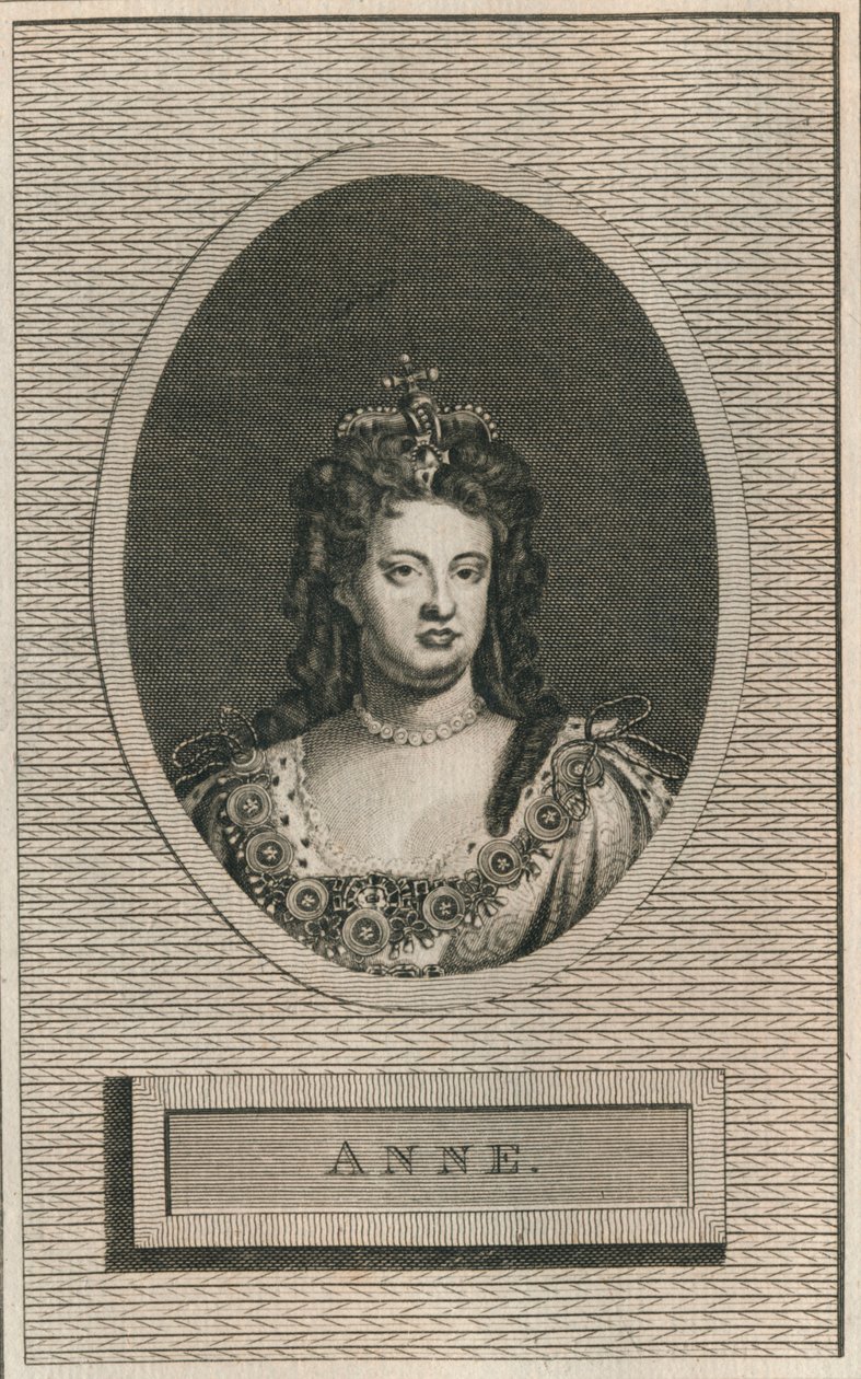 الملكة آن 1793 بواسطة غير معروف