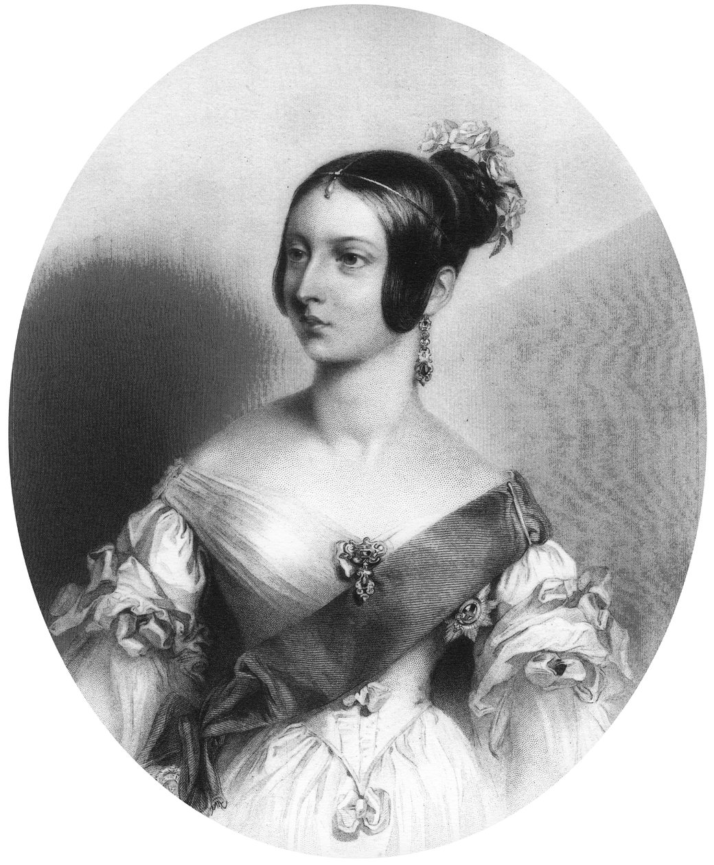 الملكة فيكتوريا عندما كانت صغيرة ، c1830s بواسطة غير معروف