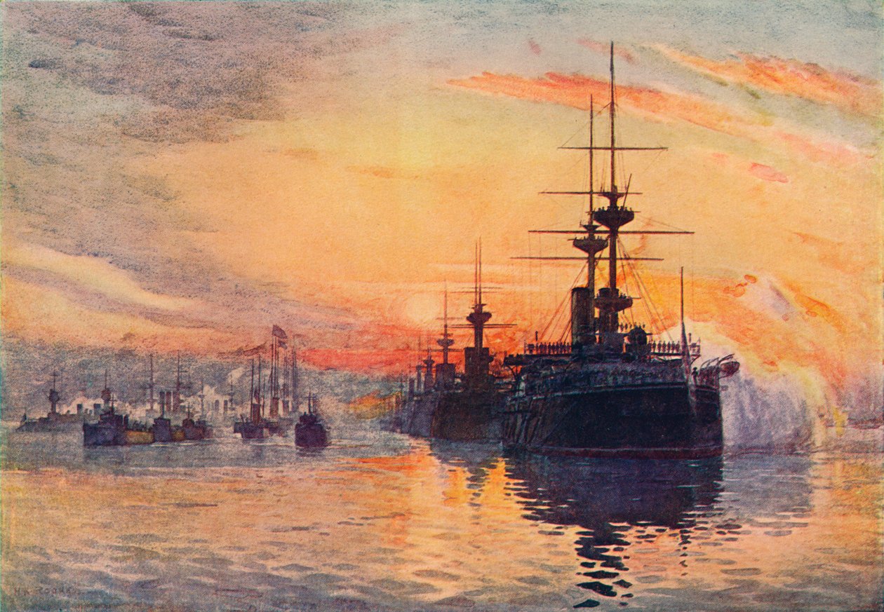رحلة الملكة فيكتورياس الأخيرة ، 1 فبراير 1901 ، 1906 بواسطة غير معروف