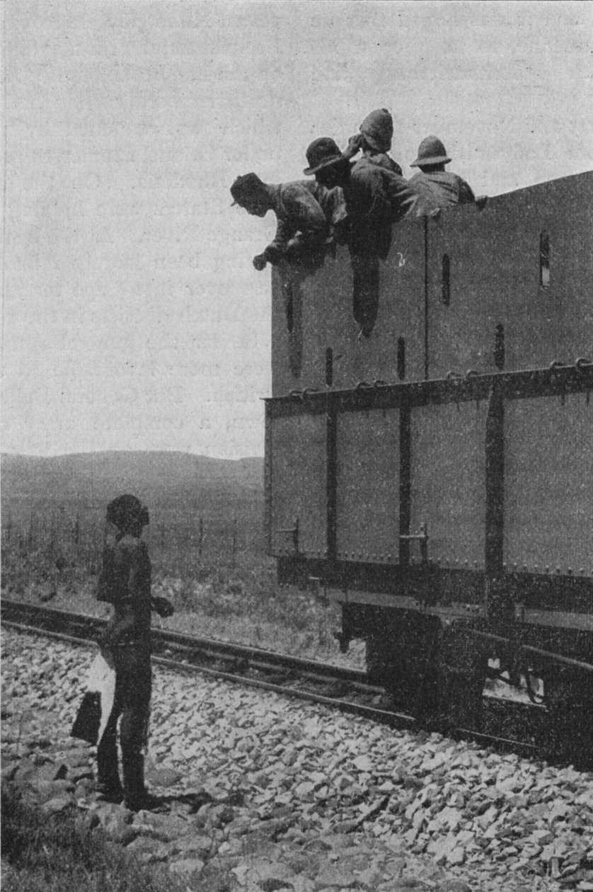 استجواب الزولو إلى مكان وجود البوير ، 1902 بواسطة غير معروف