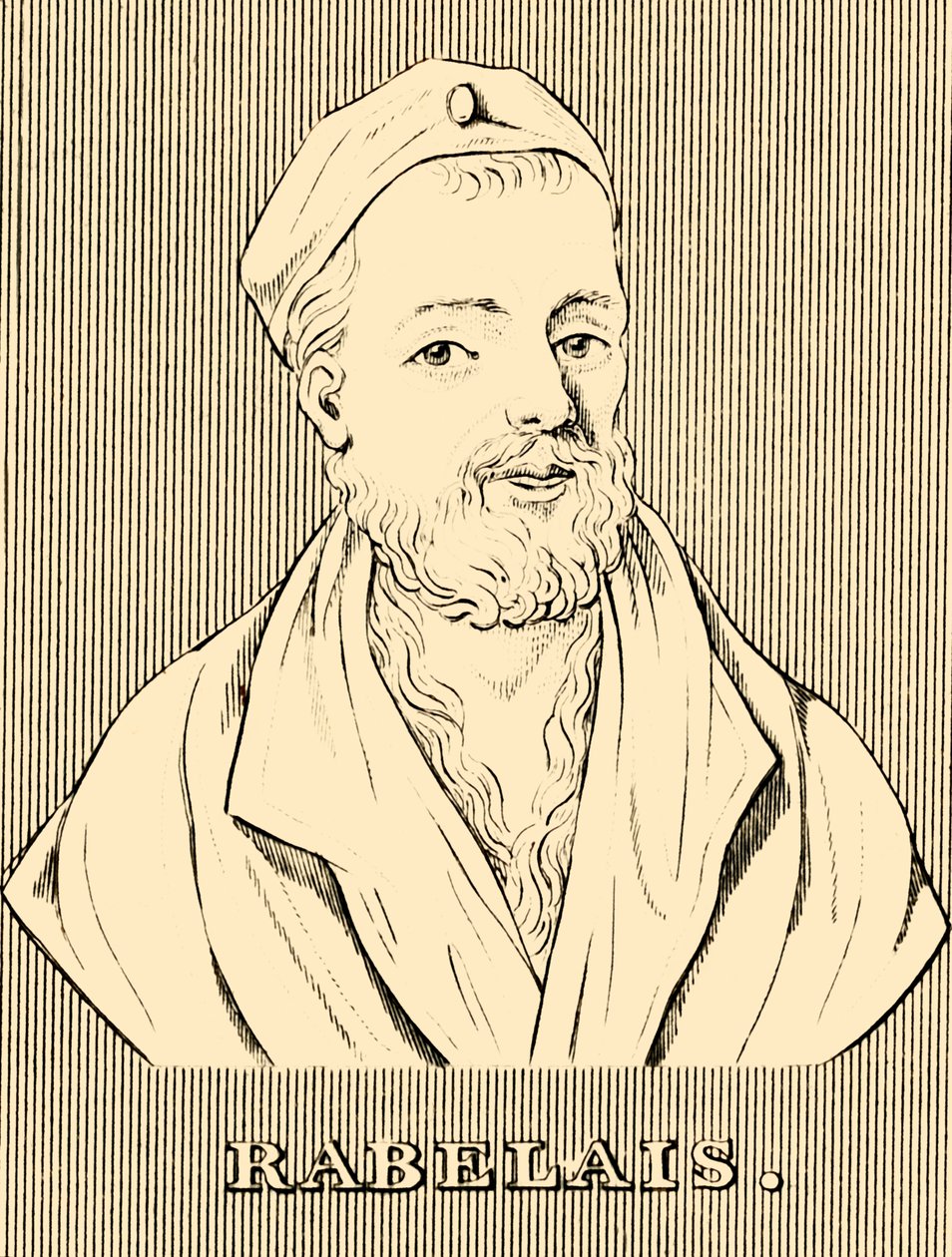 رابيليه ، c1483-1553 ، 1830. بواسطة غير معروف