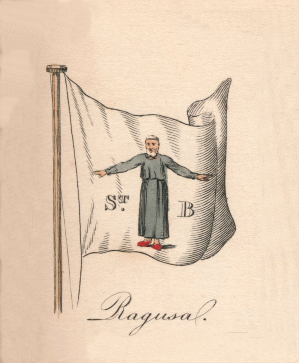 راجوسا ، 1838 بواسطة غير معروف