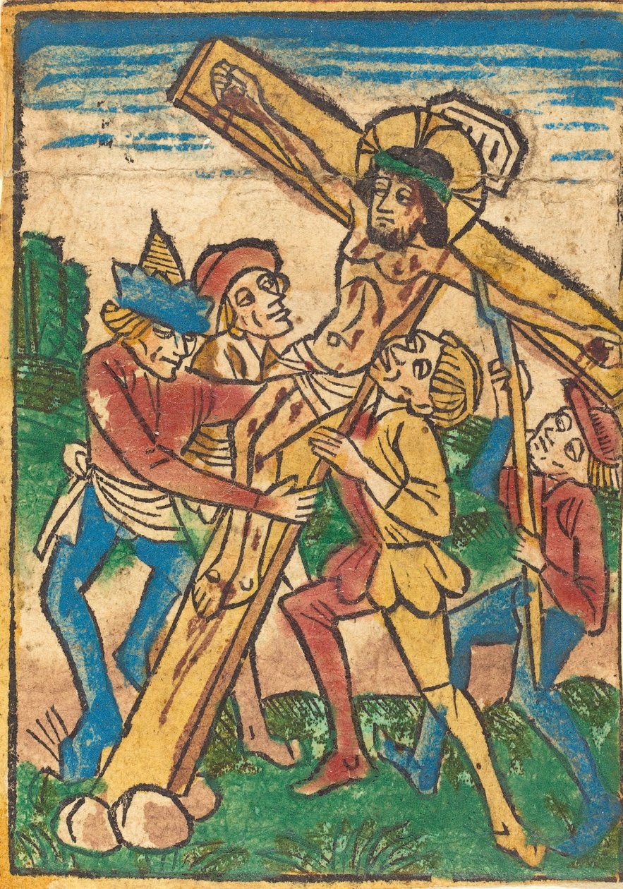 رفع الصليب ، ج. 1490. بواسطة غير معروف