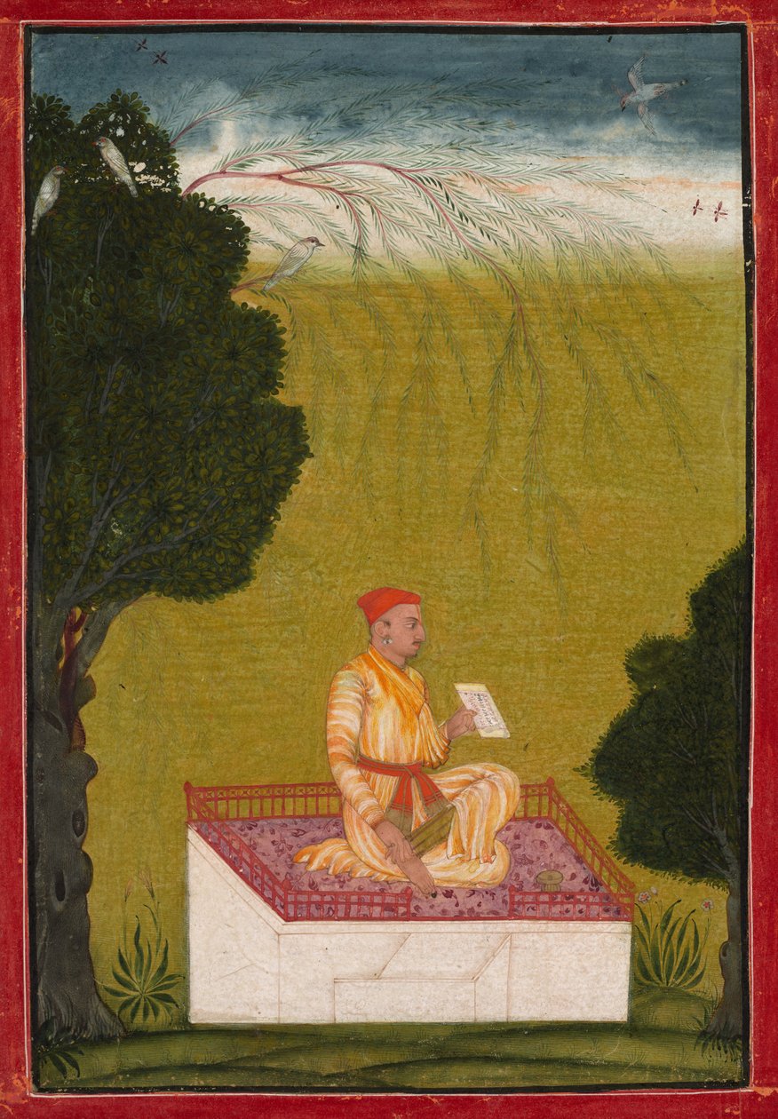 رجا داليب سينغ من غولر في منزل ، ج. 1720. بواسطة غير معروف