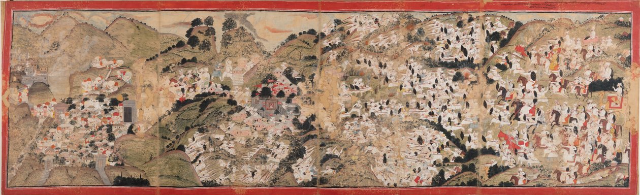 رجا سانسار تشاند يهاجم حصن كانغرا بواسطة غير معروف غير معروف