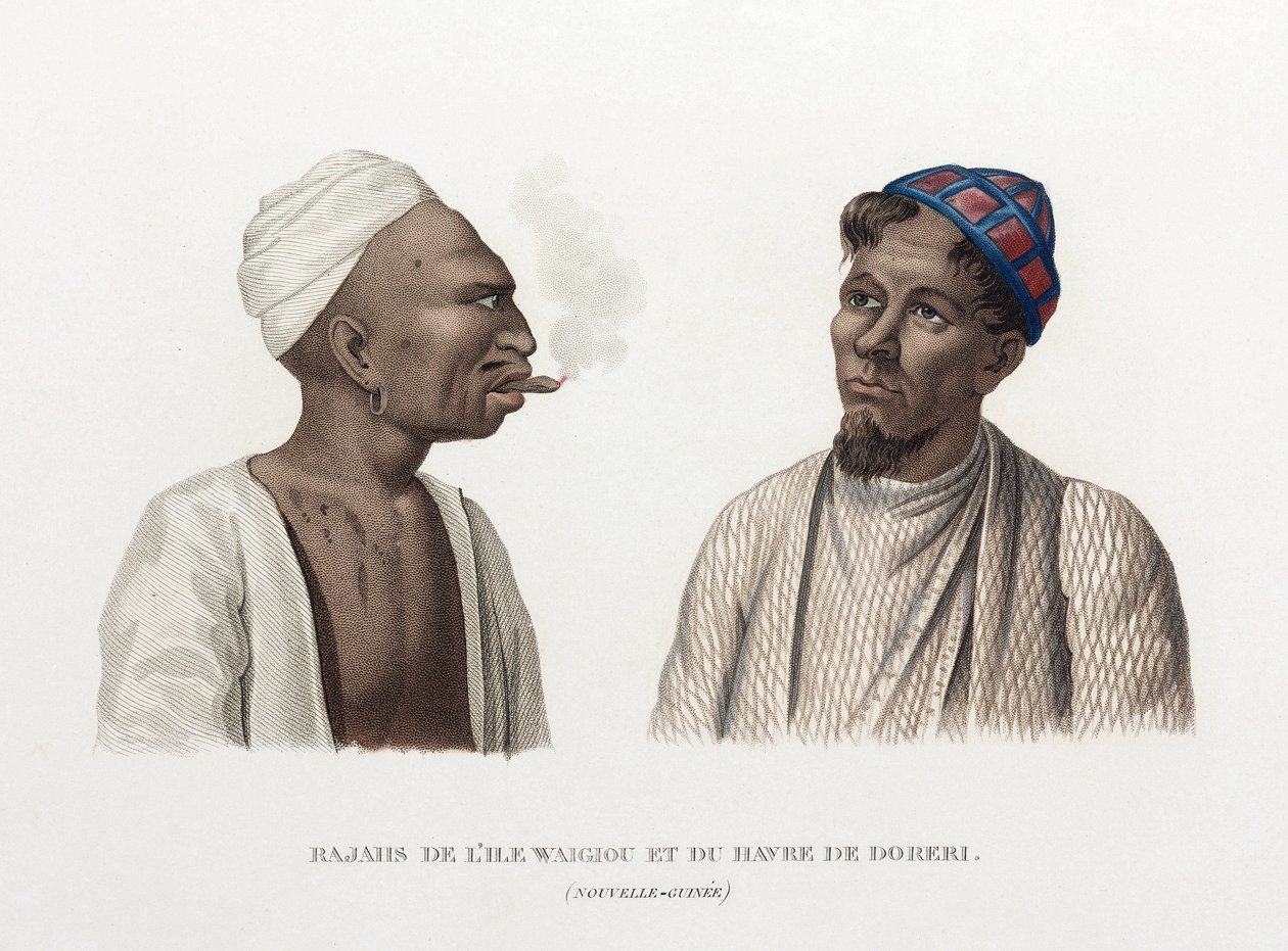 Rajahs من Waigiou و Doreri بواسطة غير معروف