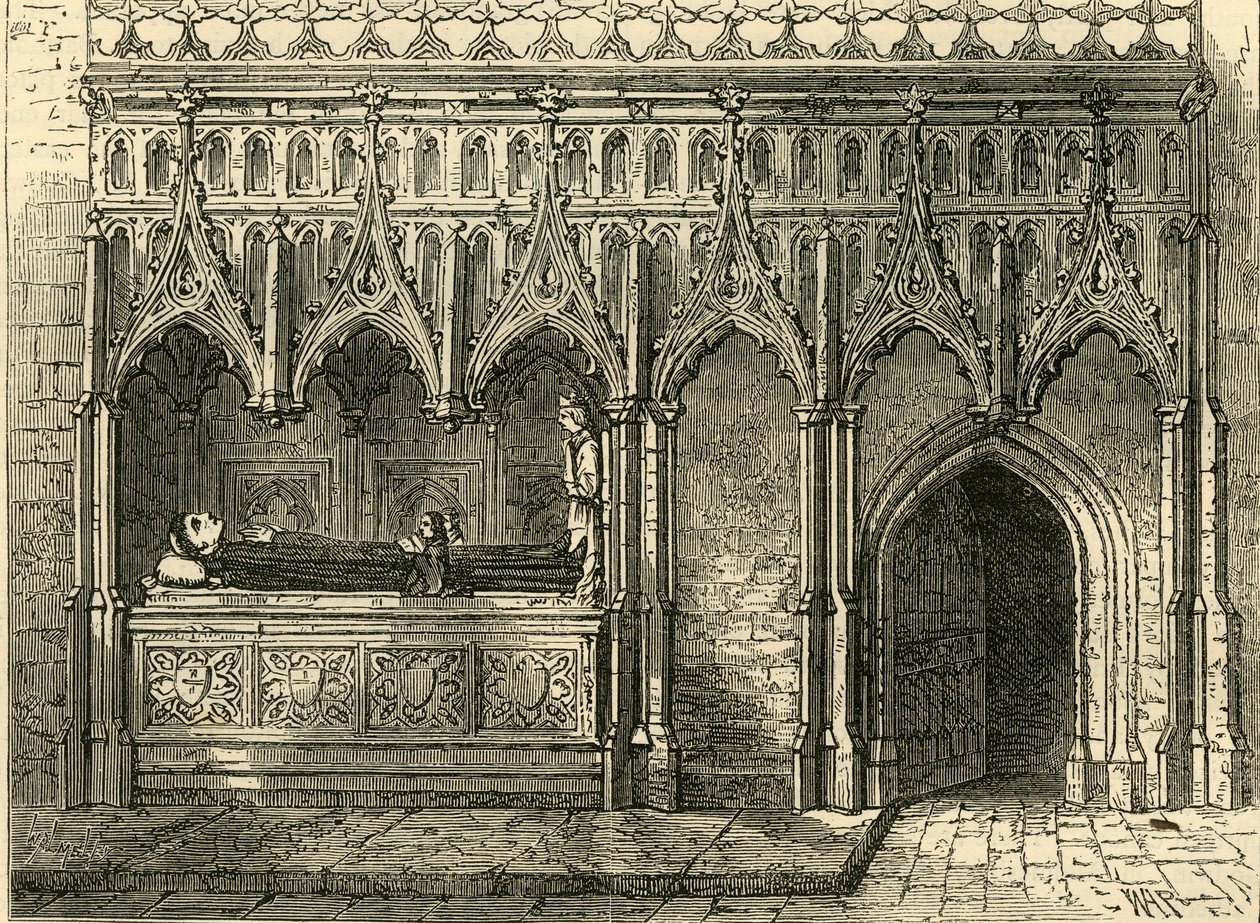Rayers Tomb ، c1872. بواسطة غير معروف