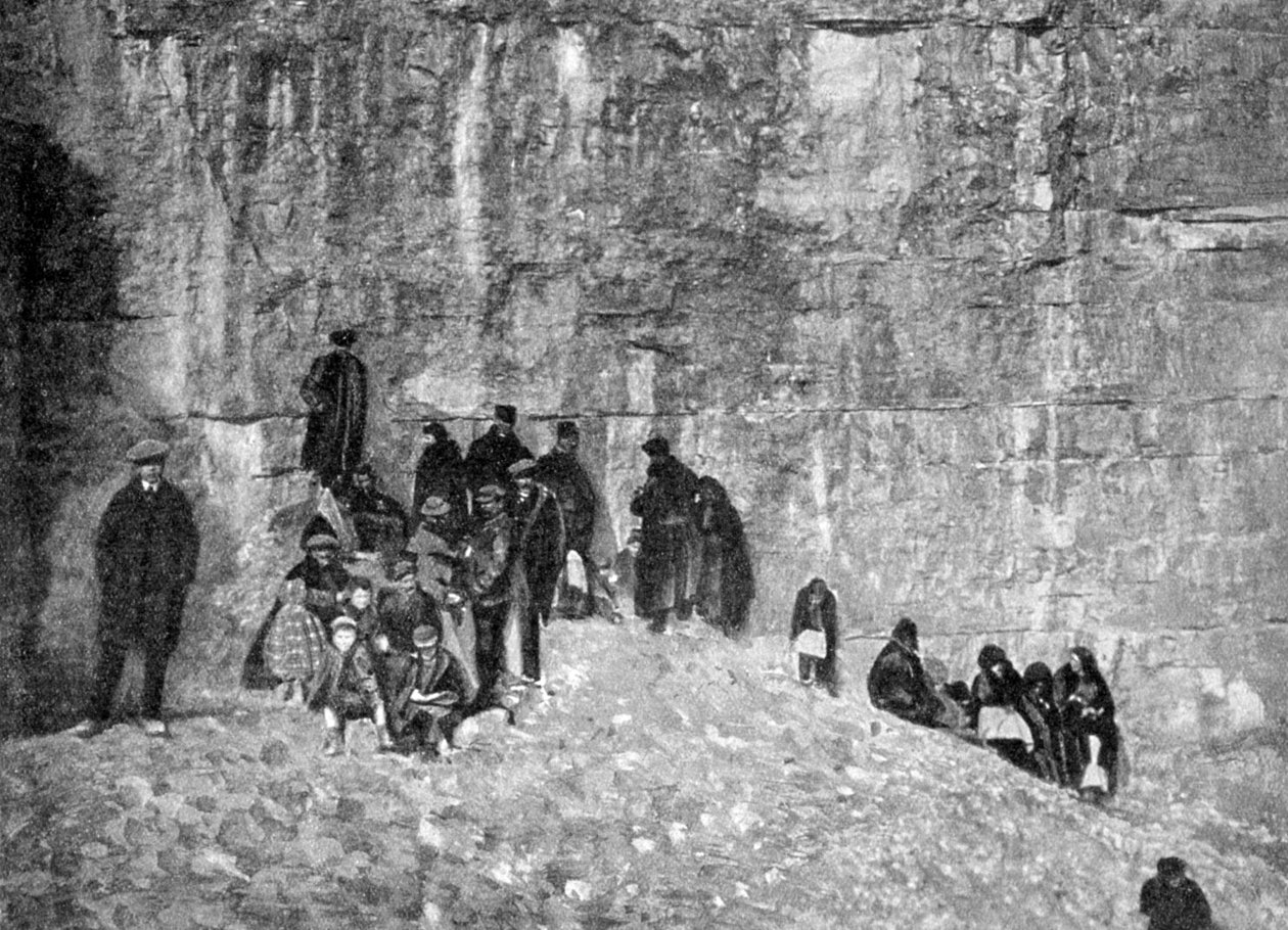 ملجأ ، مرتفعات بيلفيل ، خلال قصف فردان ، فرنسا ، الحرب العالمية الأولى ، 1916 بواسطة غير معروف