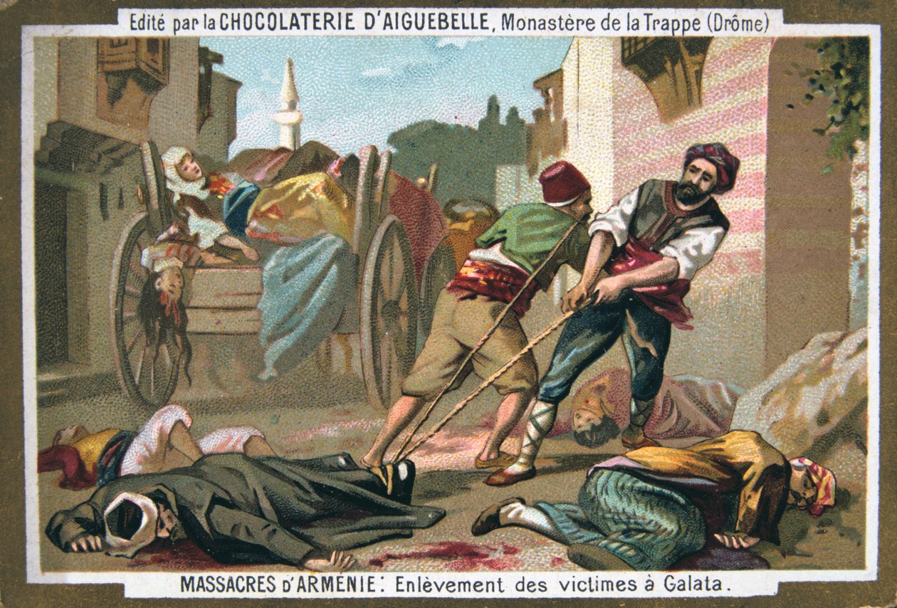 ترحيل الضحايا في جالاتا ، 1895 بواسطة غير معروف