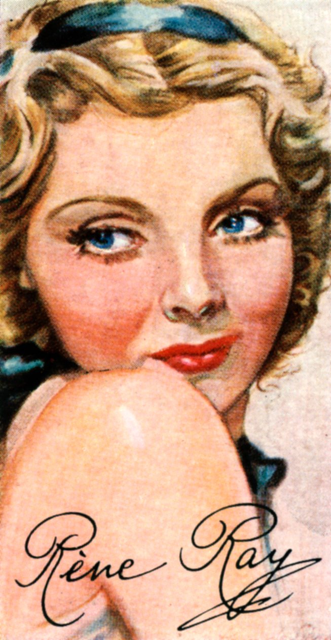 رينيه راي 1911-1993 ، الممثلة البريطانية ، القرن 20 ، بواسطة غير معروف
