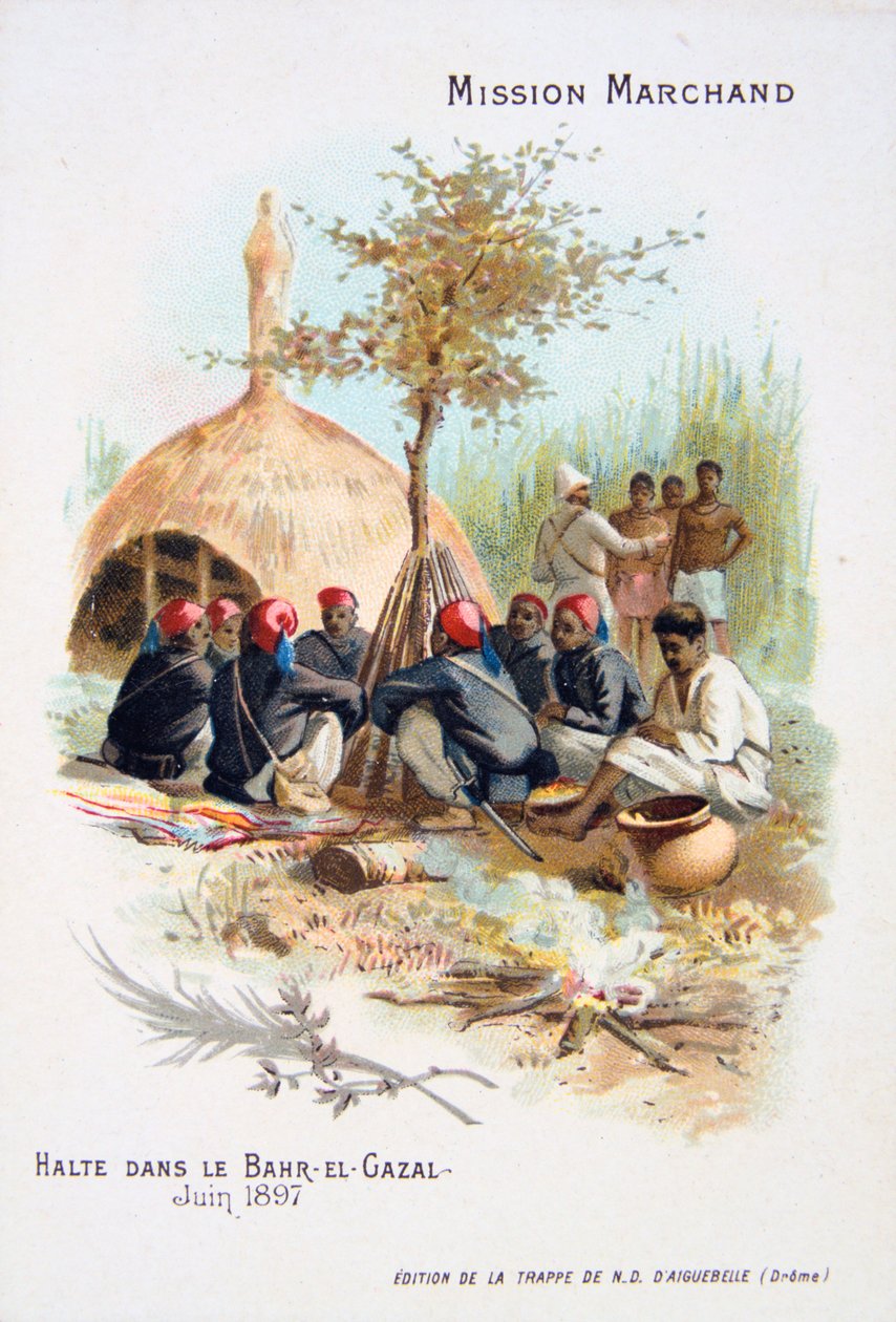 الباقي في بحر الغزال ، يونيو 1897 بواسطة غير معروف