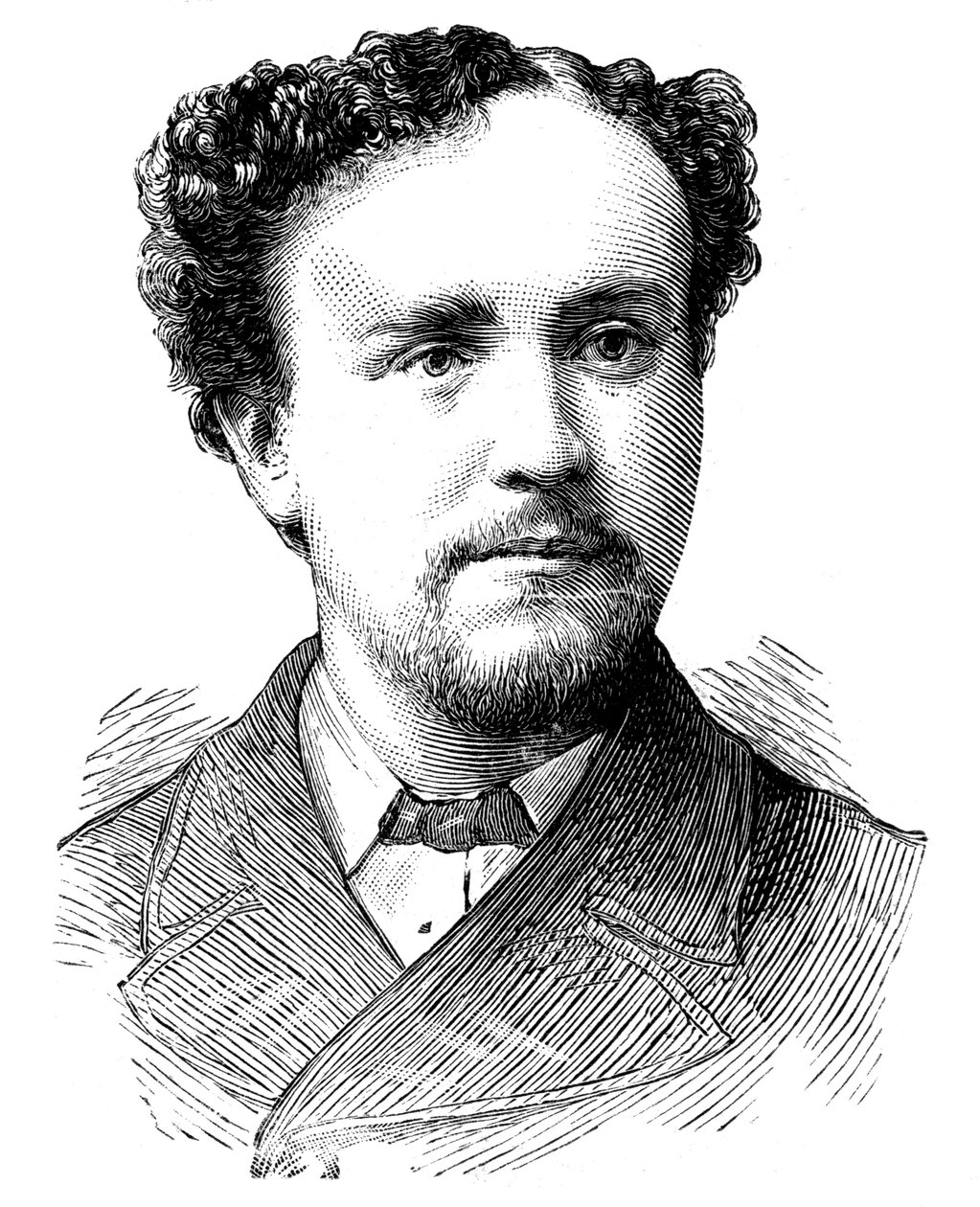 القس جون هوتون d1886 ، 1886 بواسطة غير معروف