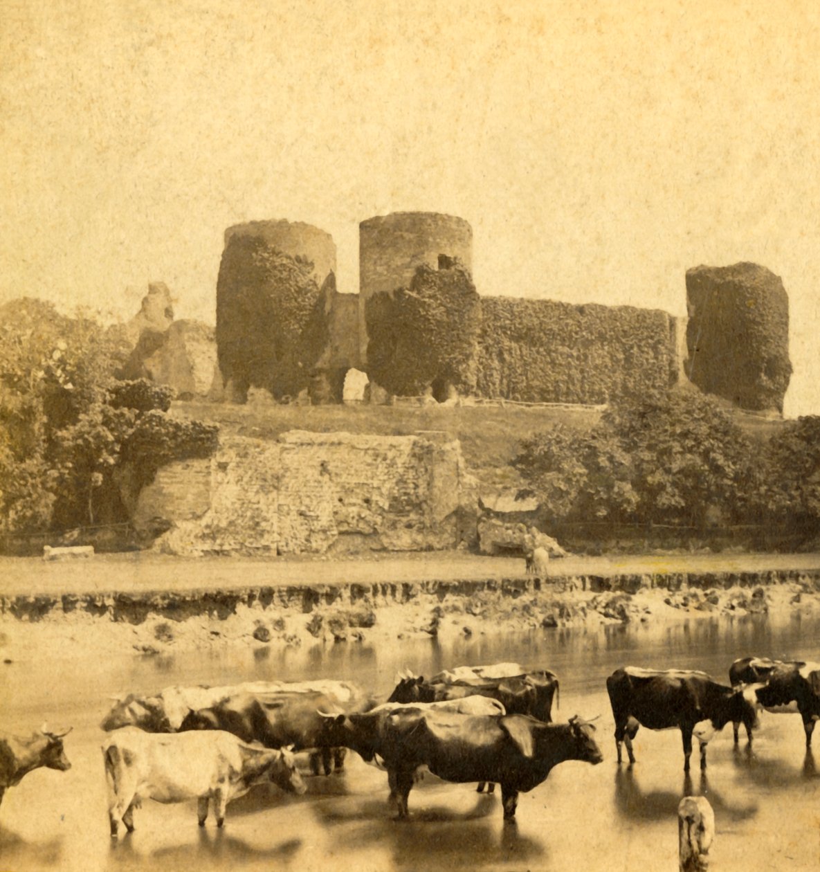 رودلان - قلعة من النهر ، c1900. بواسطة غير معروف
